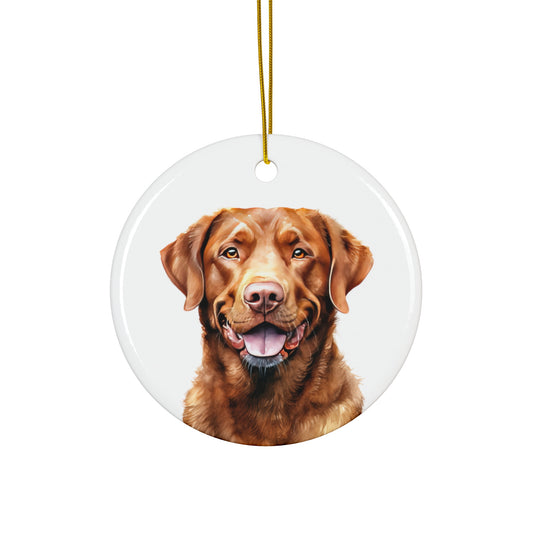 Chesapeake Bay Retriever Ceramic Ornament Christmas Gift