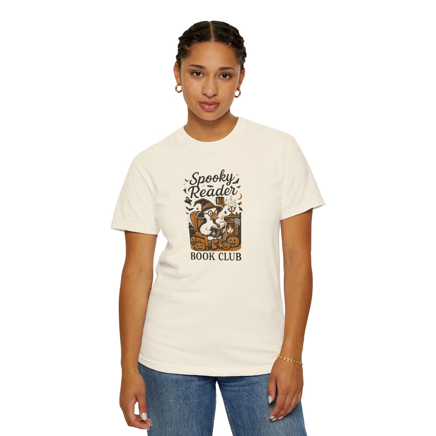 Spooky Goose Reading T-Shirt