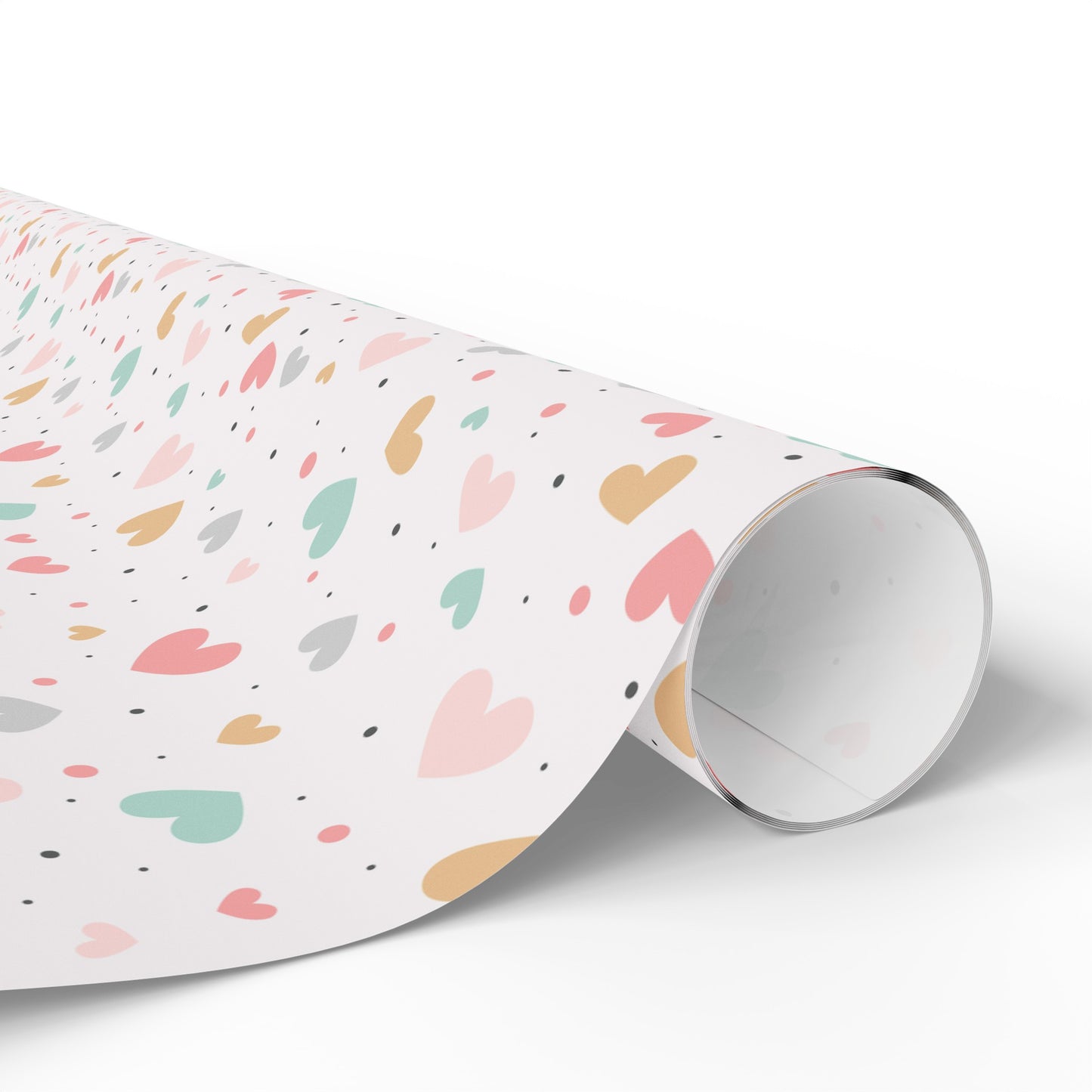 Pastel Heart Wrapping Paper