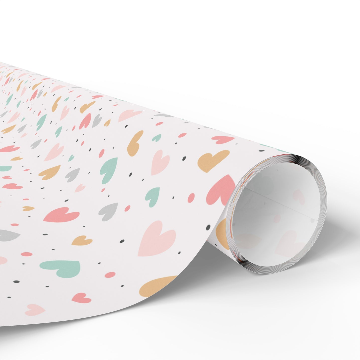 Pastel Heart Wrapping Paper