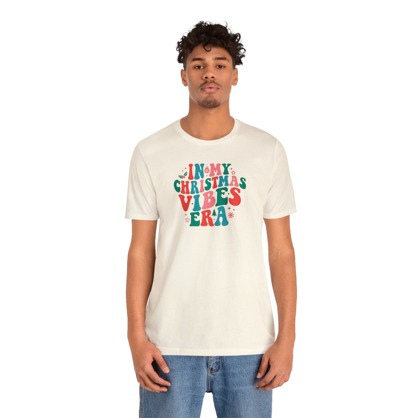 In my Christmas Vibes Era Unisex Jersey Short Sleeve Tee