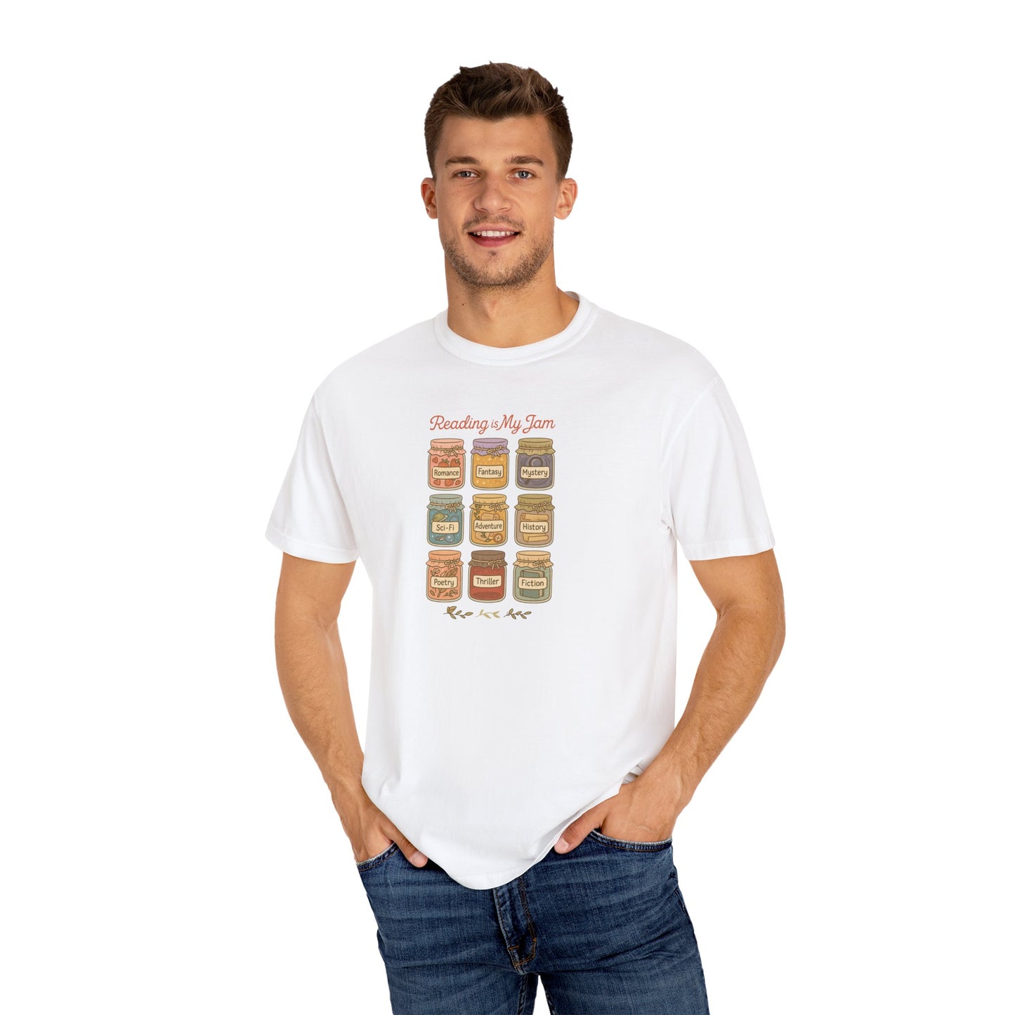 Book Genres Reading is My Jam T-Shirt