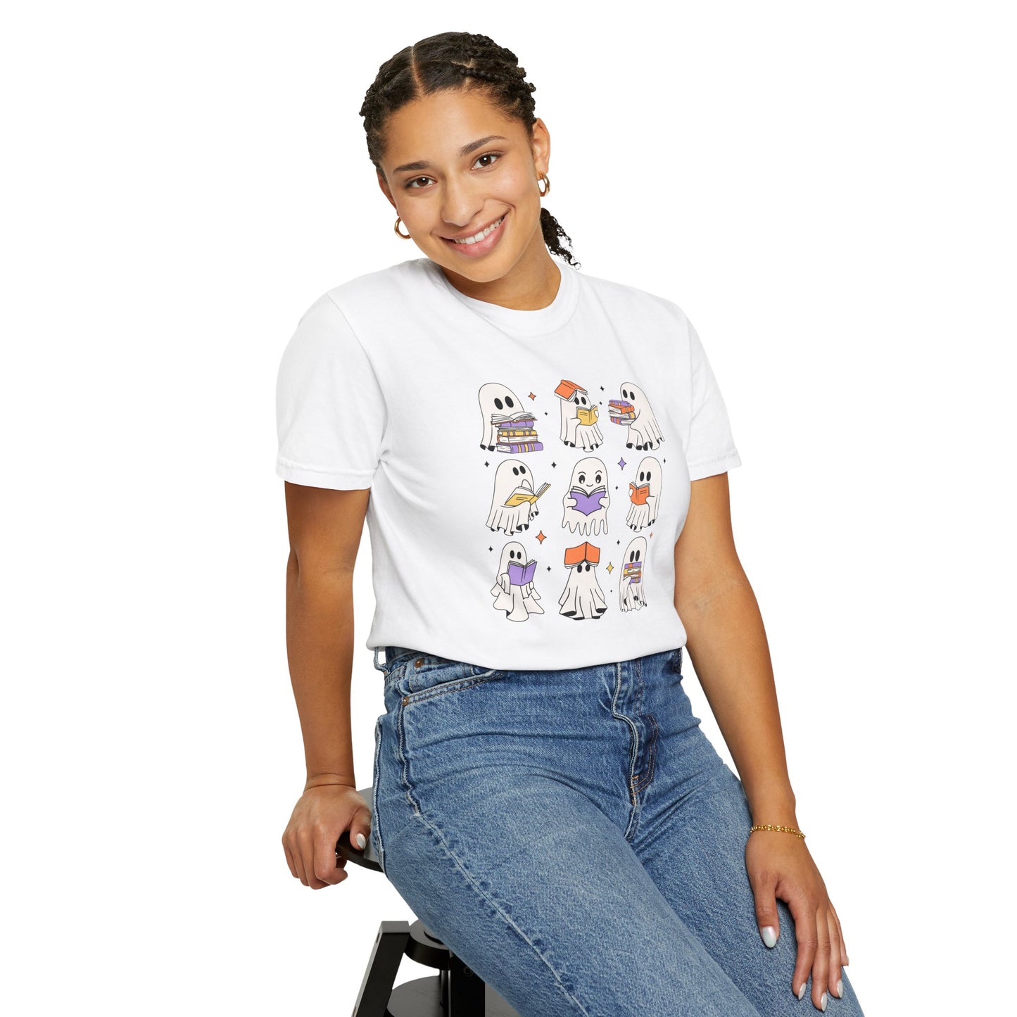 Ghostly Bookworm T-shirt