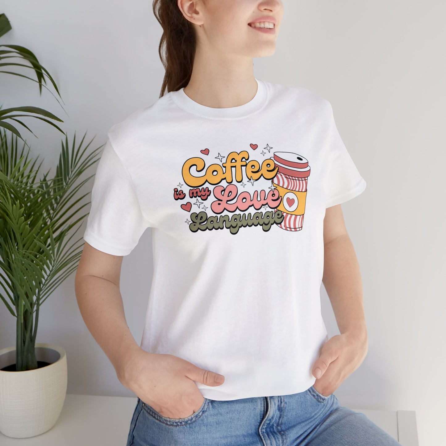 Cute Coffee Shirt Unisex Jersey Short Sleeve Tee