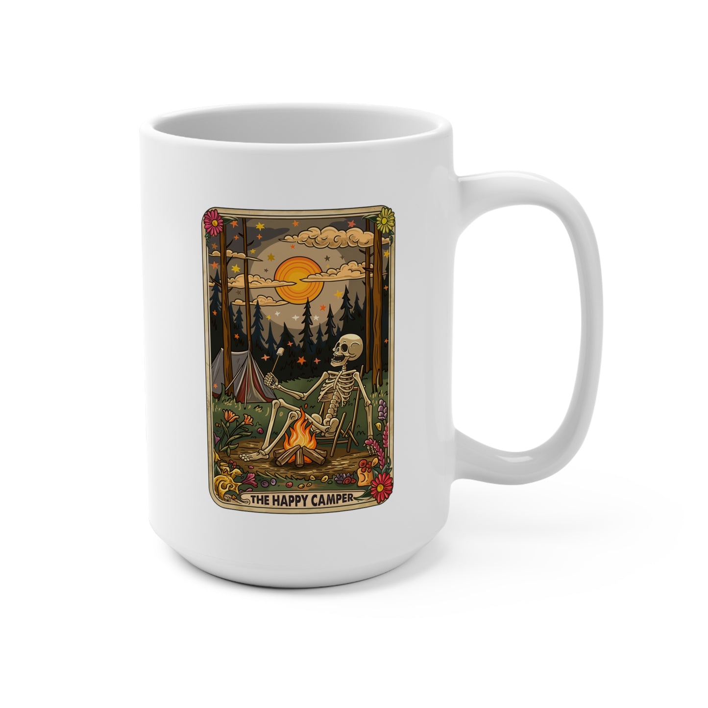 Happy Camper Tarot Mug 15oz