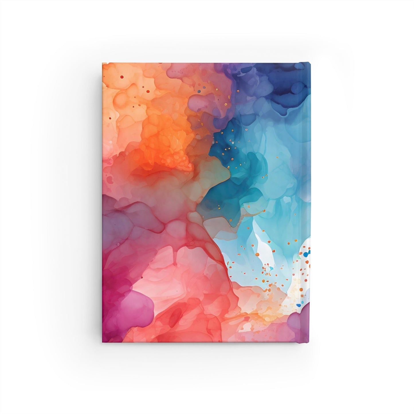 Alcohol Ink Unlined Notebook