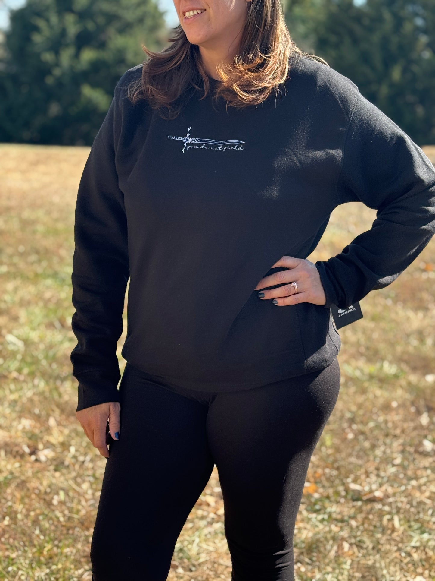 You Do Not Yield Sweatshirt