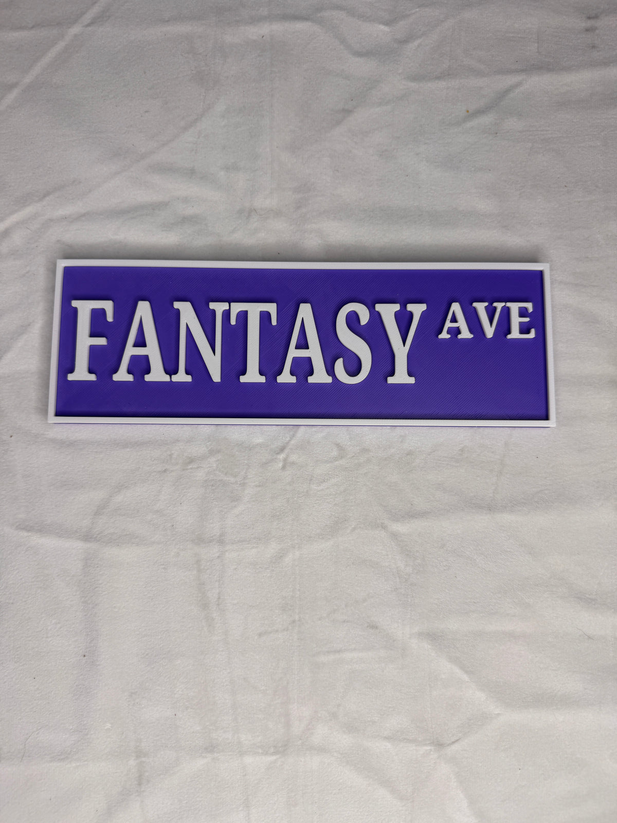 Fantasy Ave Sign