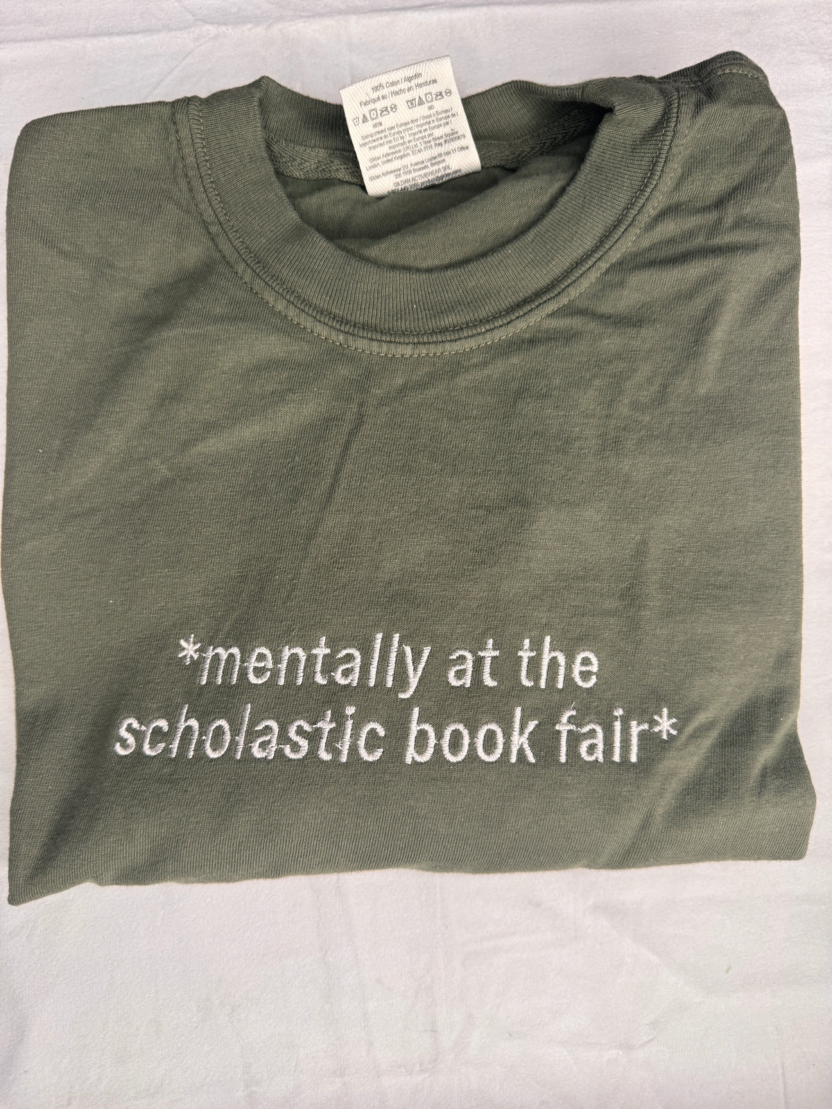 Mentally at the Scholastic Book-fair Shirt