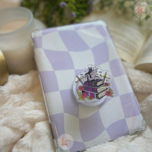Book dragon kindle grip | kobo grip | fantasy reader | books