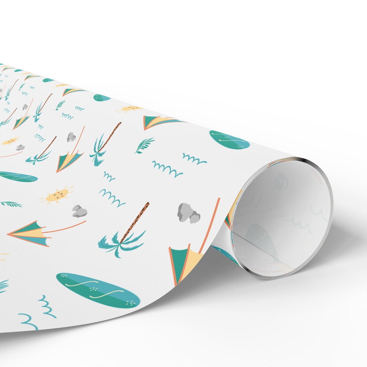 Beach Wrapping Paper Cute Giftwrap