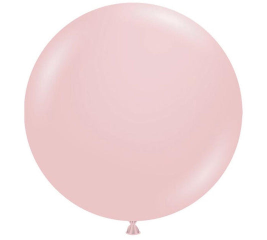 Pink Tuftex Balloon 3 Foot Latex - Cameo