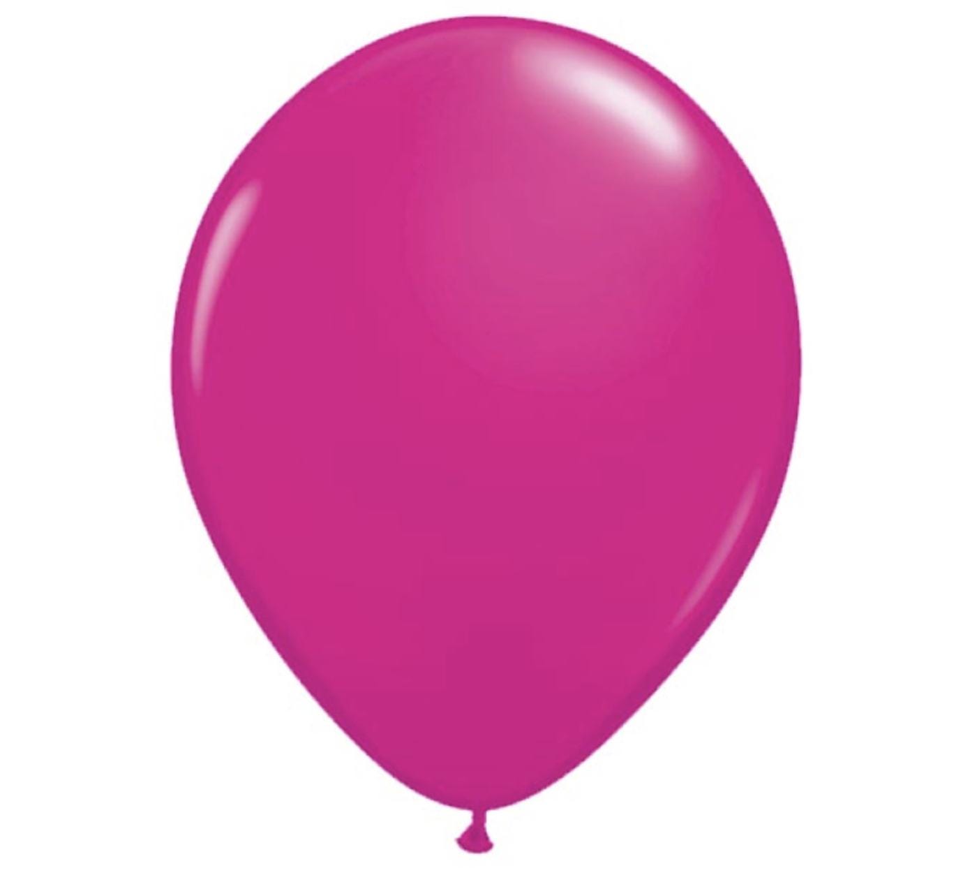 Wild Berry Pink 11 Inch Latex Balloons