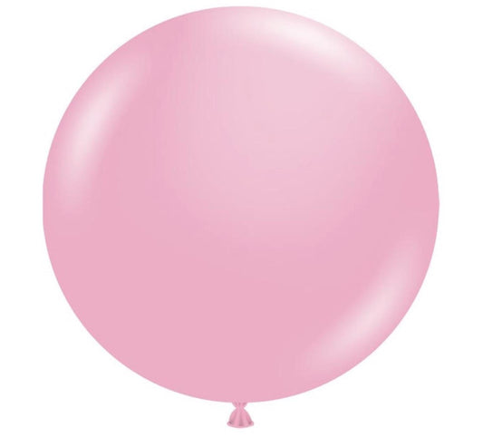 Pink Tuftex Balloon 3 Foot Latex - Baby Pink