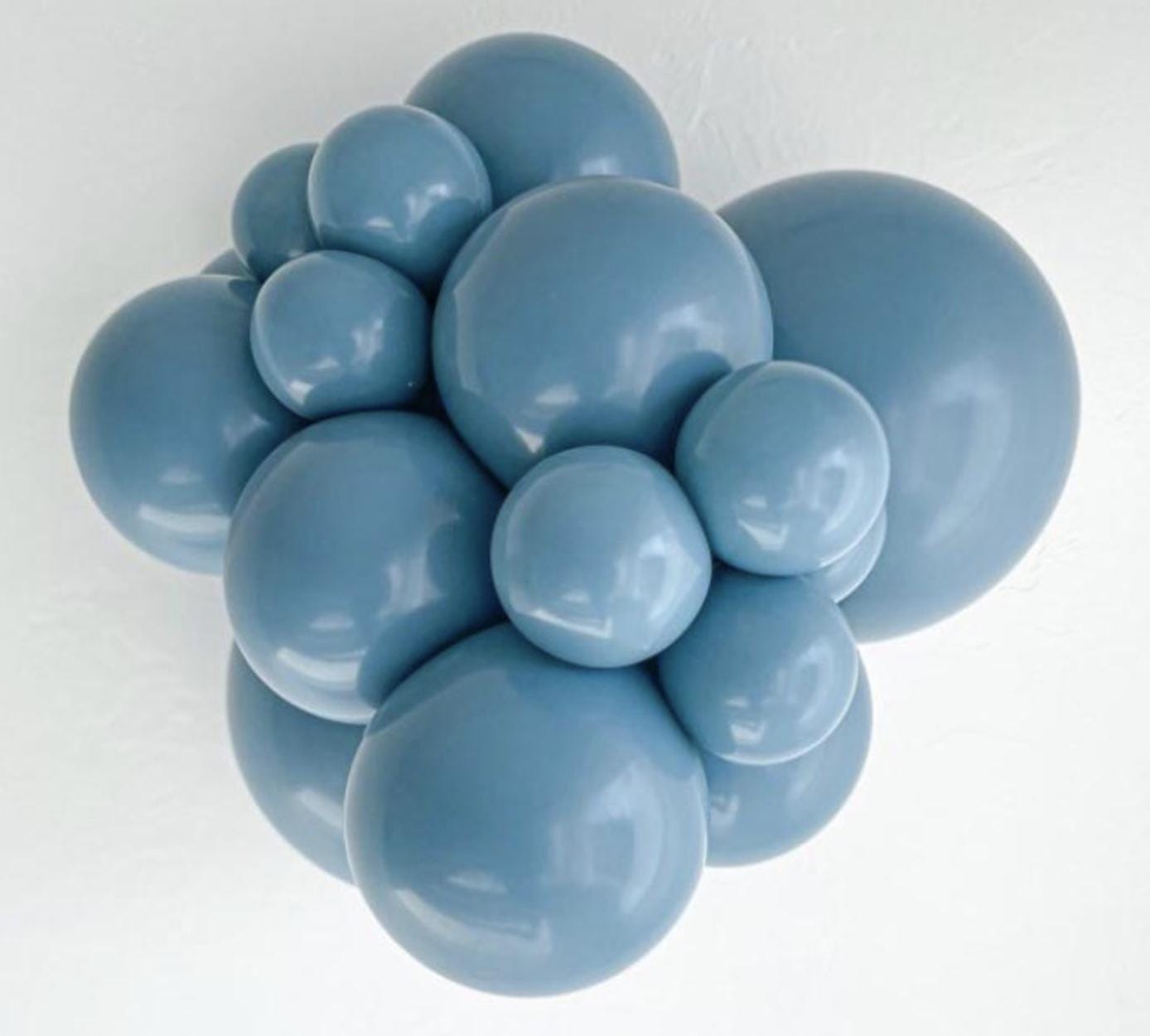 Blue Tuftex Balloon 3 Foot Latex - Blue Slate