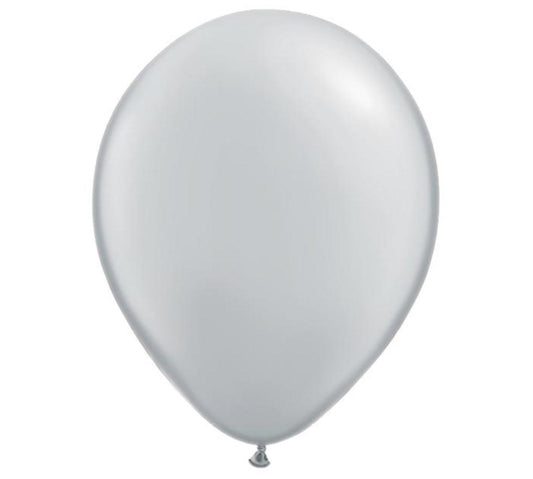 Gray 11 Inch Latex Balloons