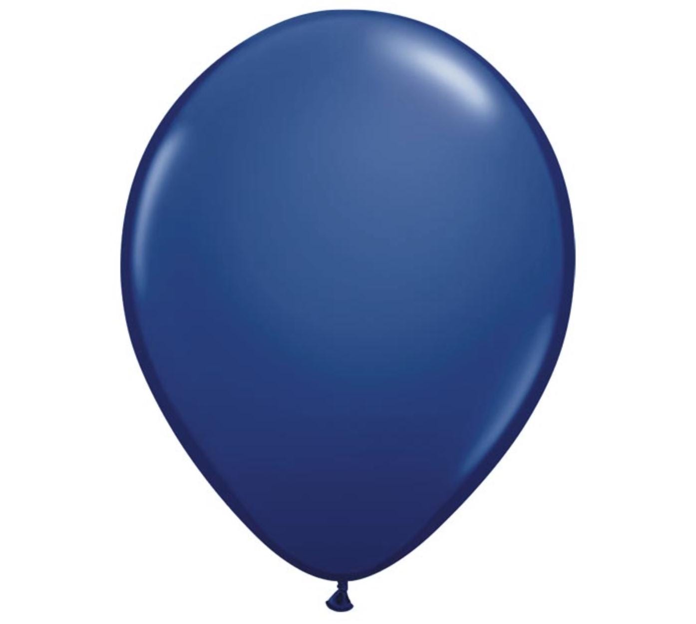 Navy 11 Inch Latex Balloons