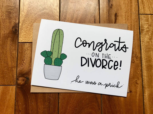 Congrats on the Divorce by Stonedonut Design