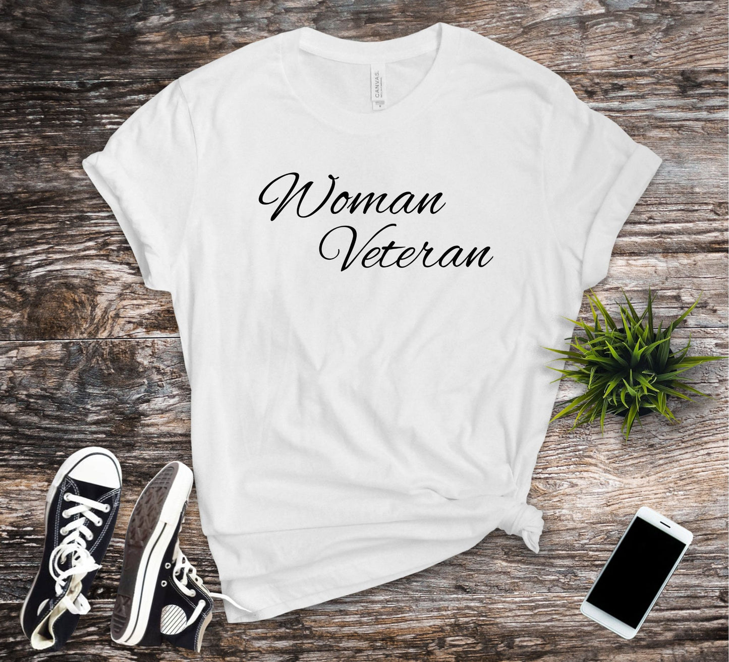 Woman Veteran Female Veteran T Shirt Jersey Short Sleeve Tee Army Navy Air Force Marine Corps Space Force Coast Guard