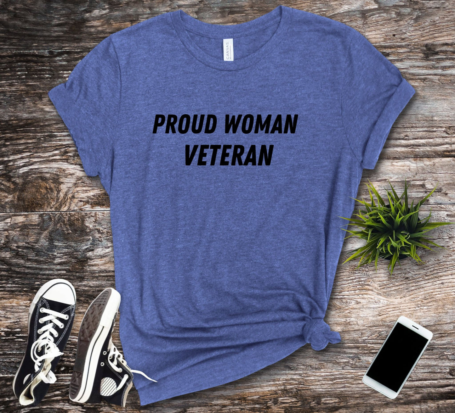 Proud Woman Veteran Female Veteran T Shirt Jersey Short Sleeve Tee Army Navy Air Force Marine Corps Space Force Coast Guard