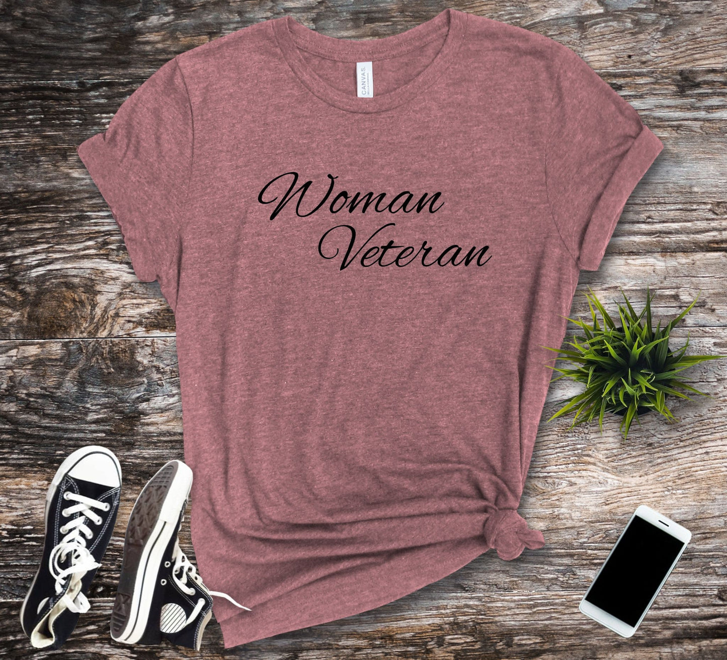 Woman Veteran Female Veteran T Shirt Jersey Short Sleeve Tee Army Navy Air Force Marine Corps Space Force Coast Guard