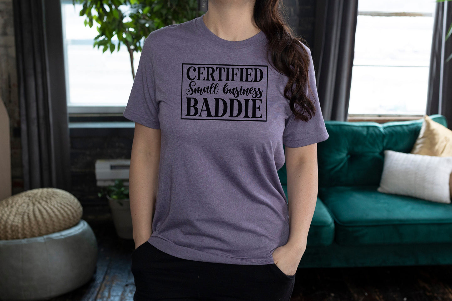 Certified Small Business Baddie Unisex T Shirt Entrepreneur Shirt