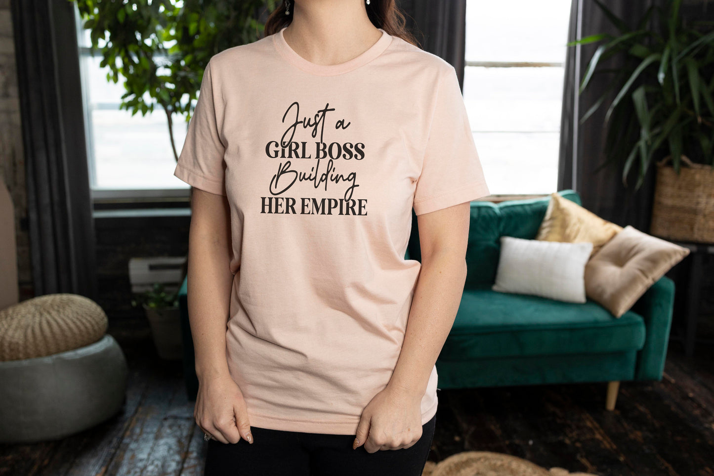 Just A Girl Boss Building Her Empire Unisex T Shirt Entrepreneur Shirt