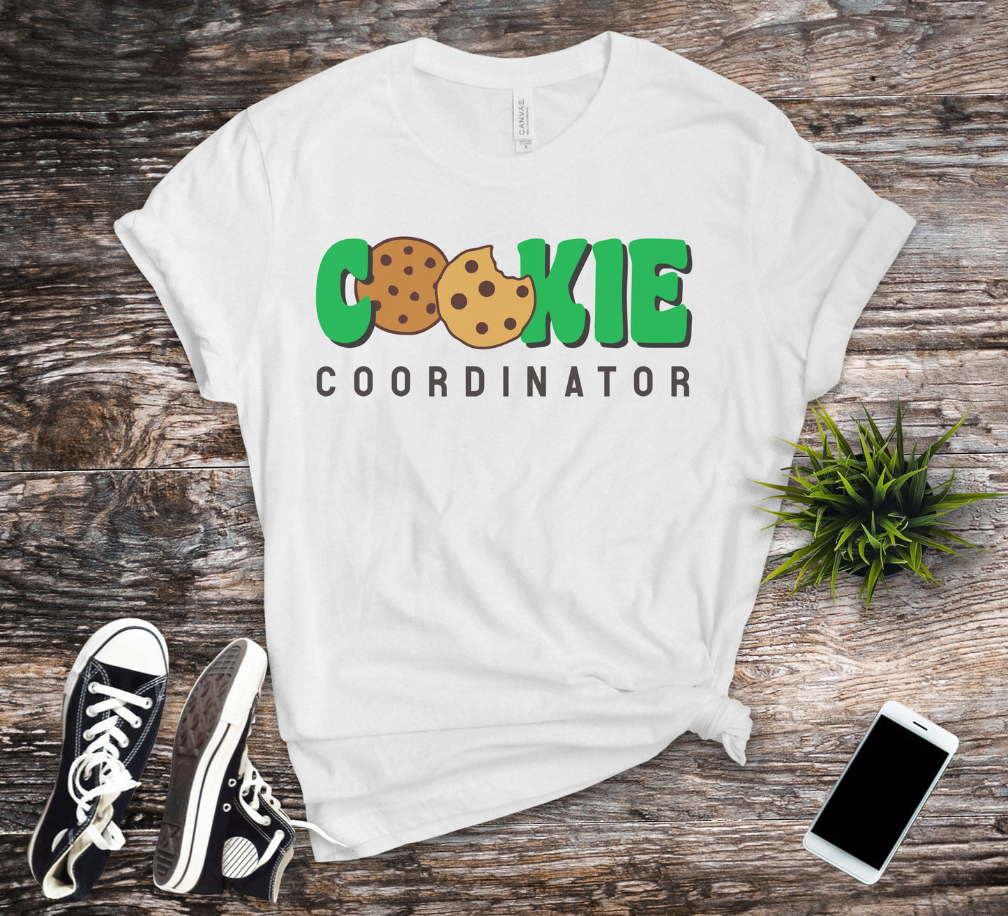 Cookie Coordinator Girl Scout Unisex T Shirt Cookie Letters