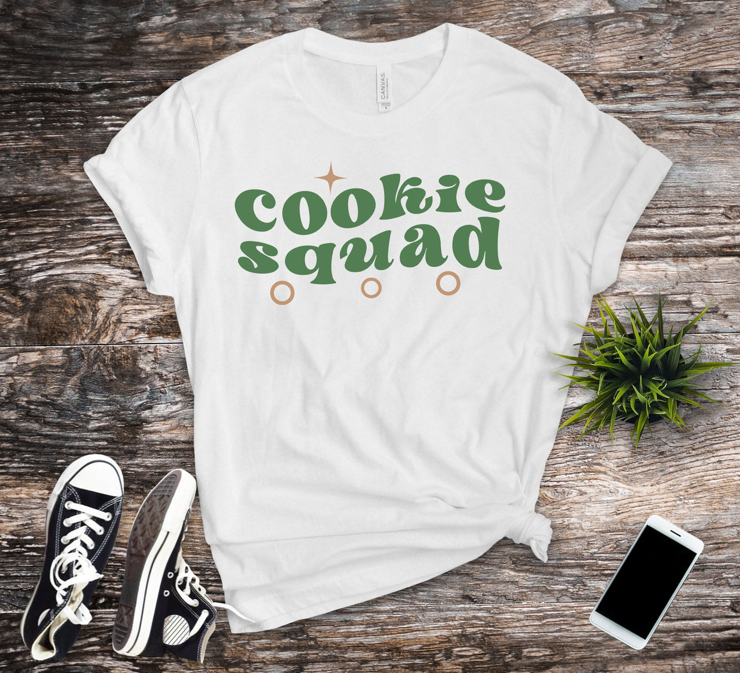 Bold Cookie Squad Girl Scout Unisex T Shirt Scout Family