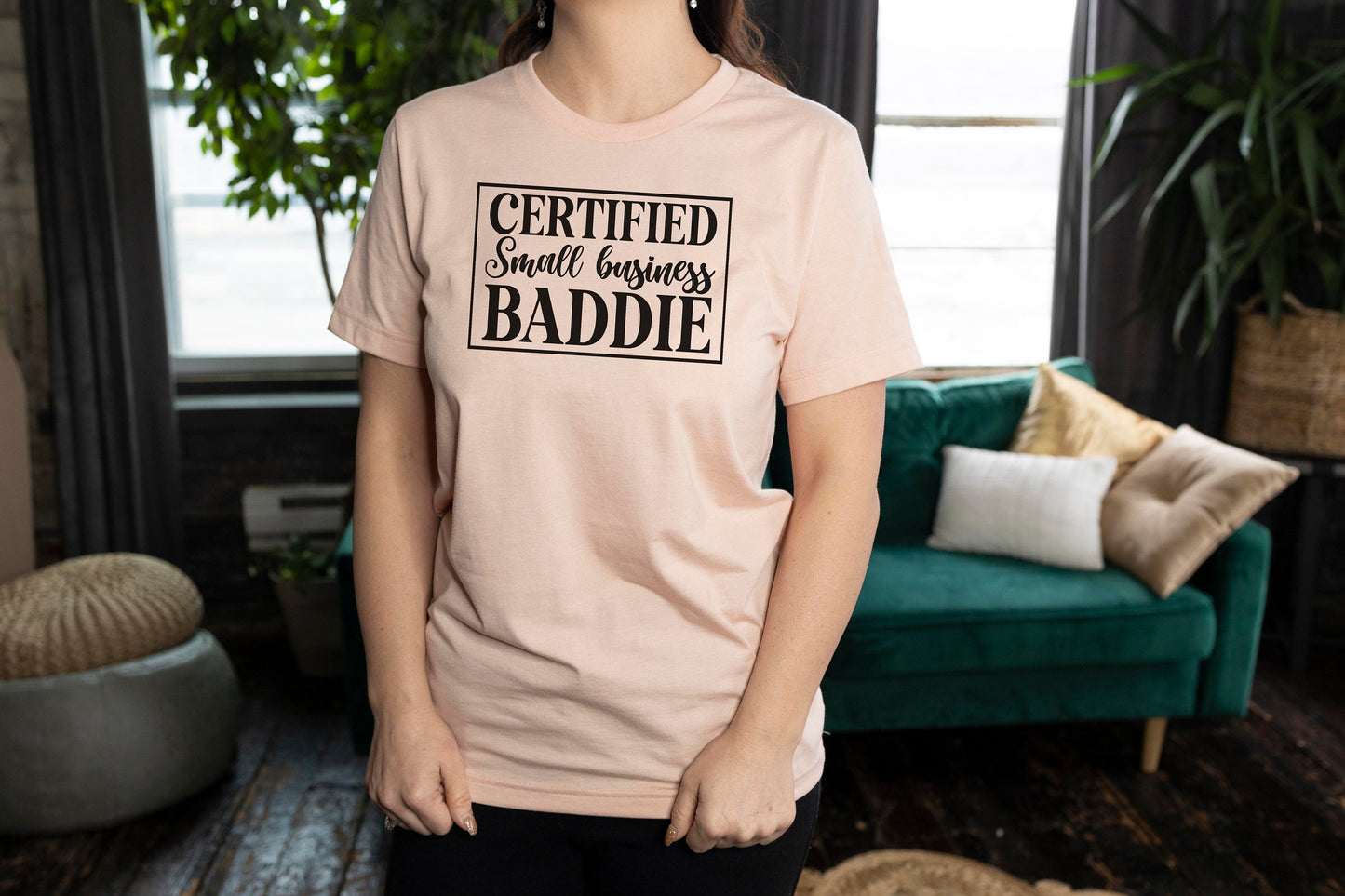 Certified Small Business Baddie Unisex T Shirt Entrepreneur Shirt