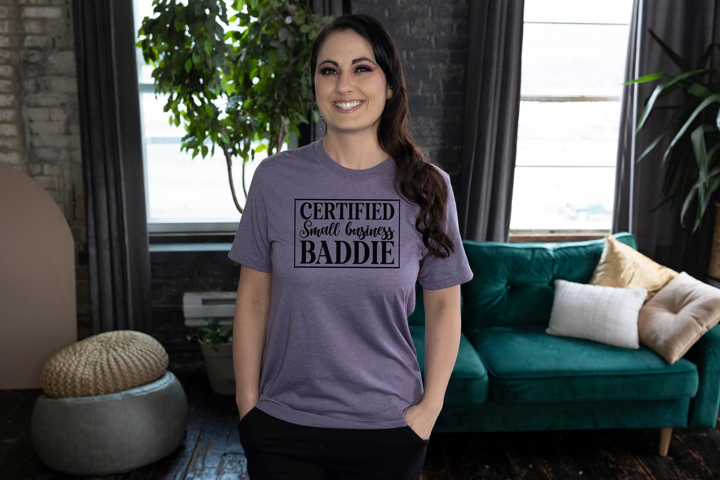 Certified Small Business Baddie Unisex T Shirt Entrepreneur Shirt