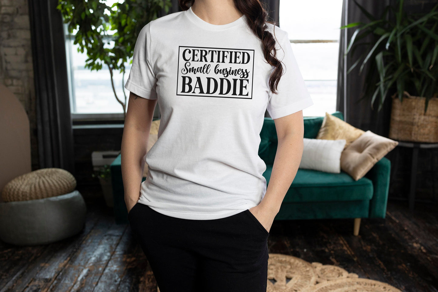 Certified Small Business Baddie Unisex T Shirt Entrepreneur Shirt