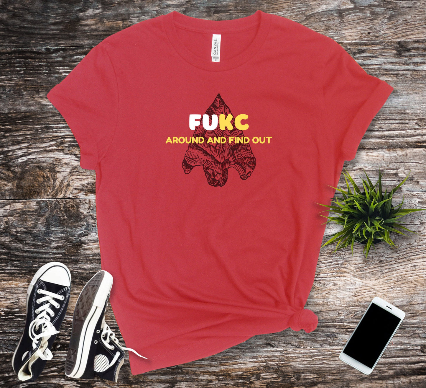 FUKC Around and Find Out Kansas City Unisex T Shirt