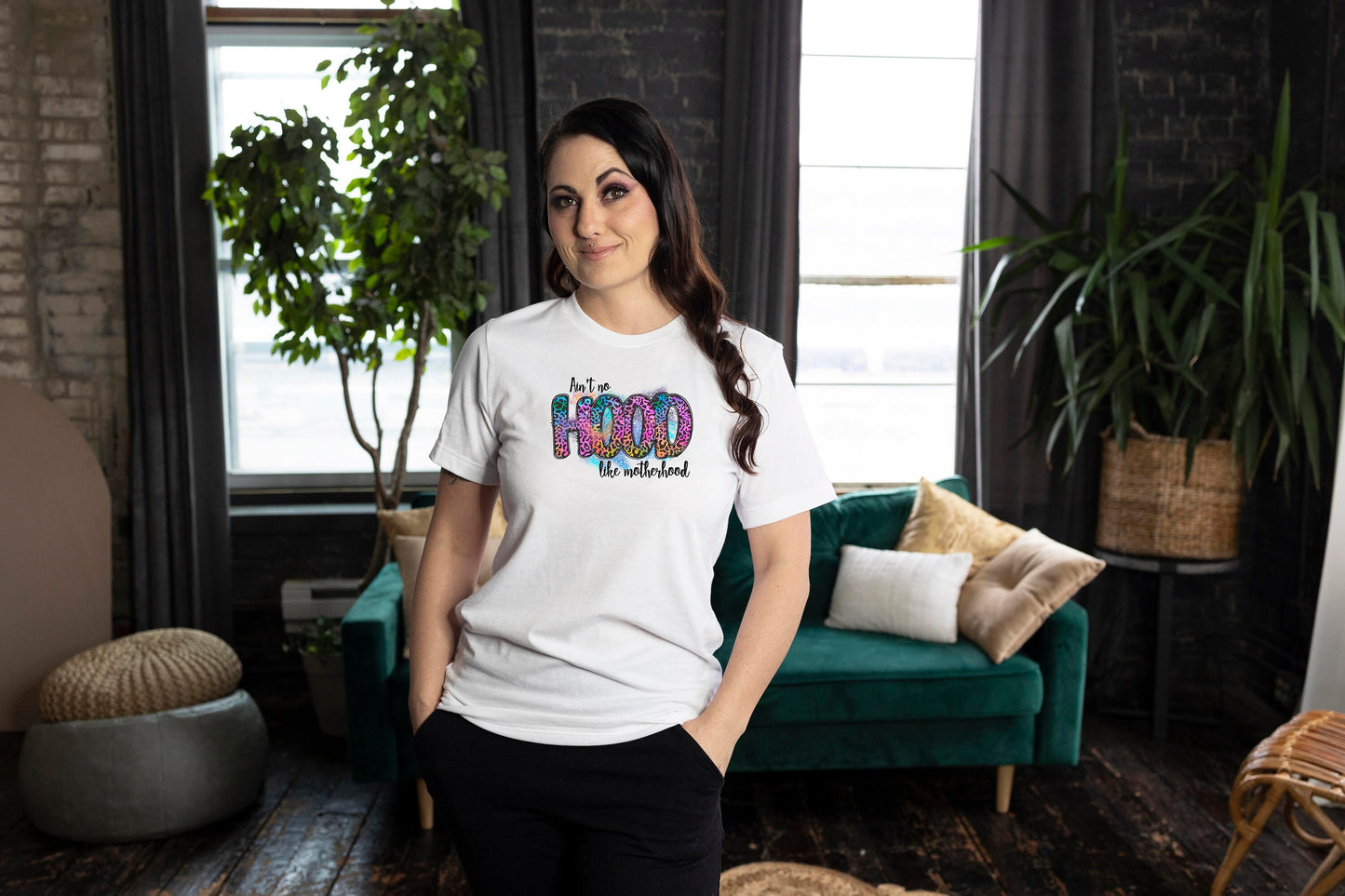 Ain't No Hood Like Motherhood Unisex T Shirt