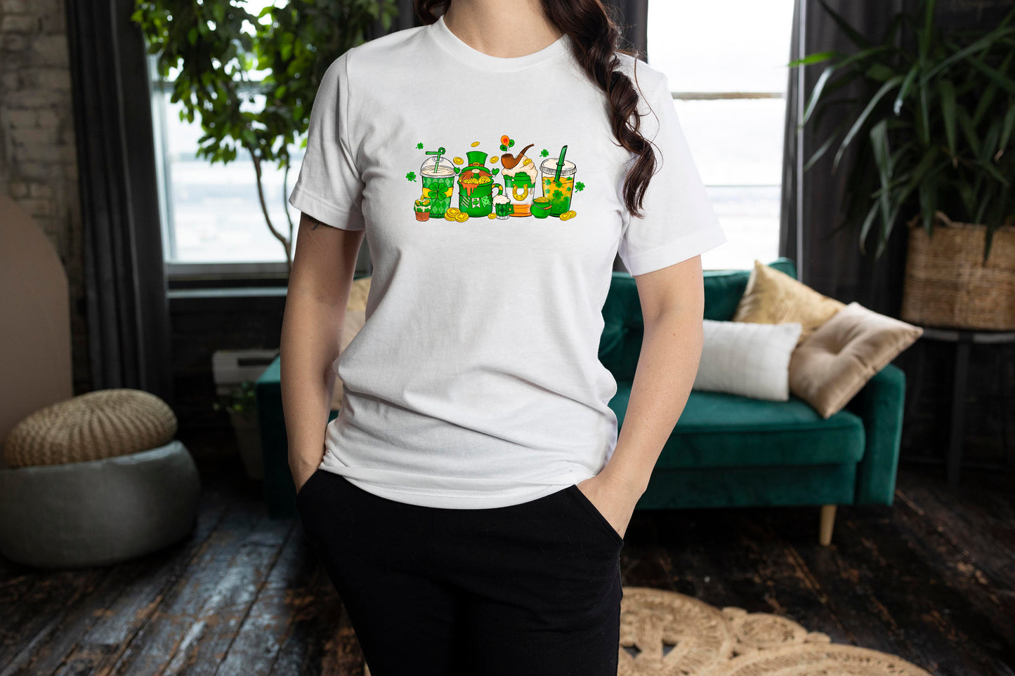 St Patrick's Day Drinks Cute Unisex T Shirt St Pattys Shirt St Paddys Shirt