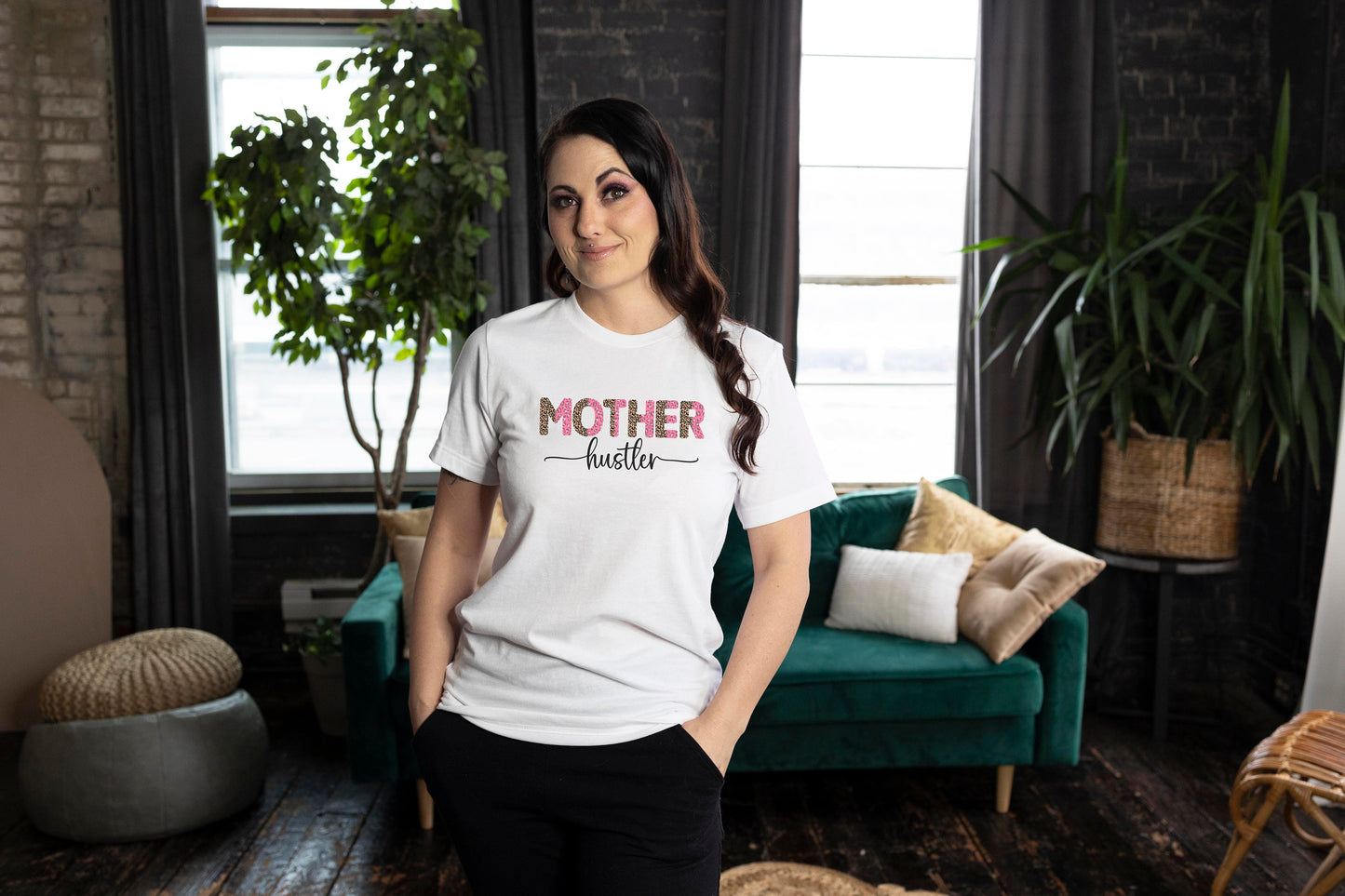 Mother Hustler Unisex T Shirt Mom Shirt for Mothers Day Shirt