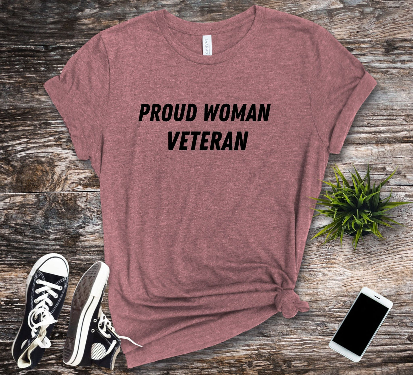 Proud Woman Veteran Female Veteran T Shirt Jersey Short Sleeve Tee Army Navy Air Force Marine Corps Space Force Coast Guard