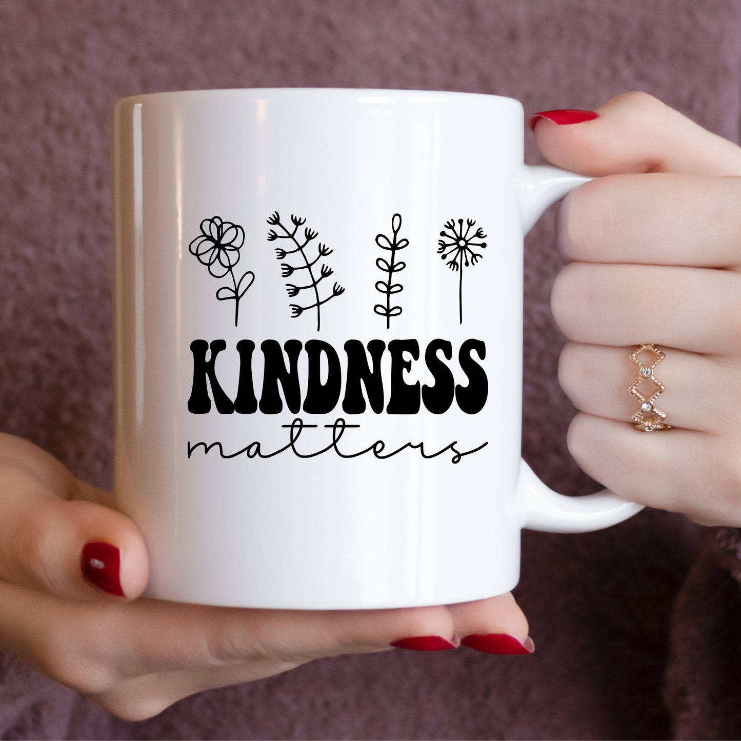 Kindness Matters Motivational Mug 15oz