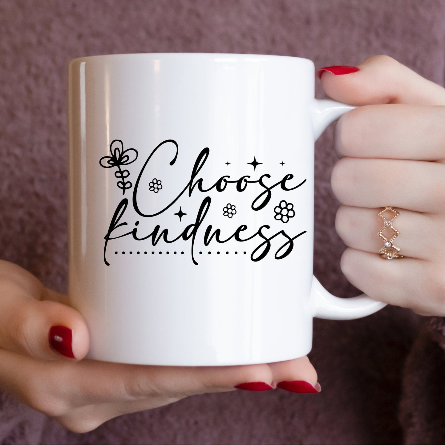 Choose Kindness Motivational Mug 15oz