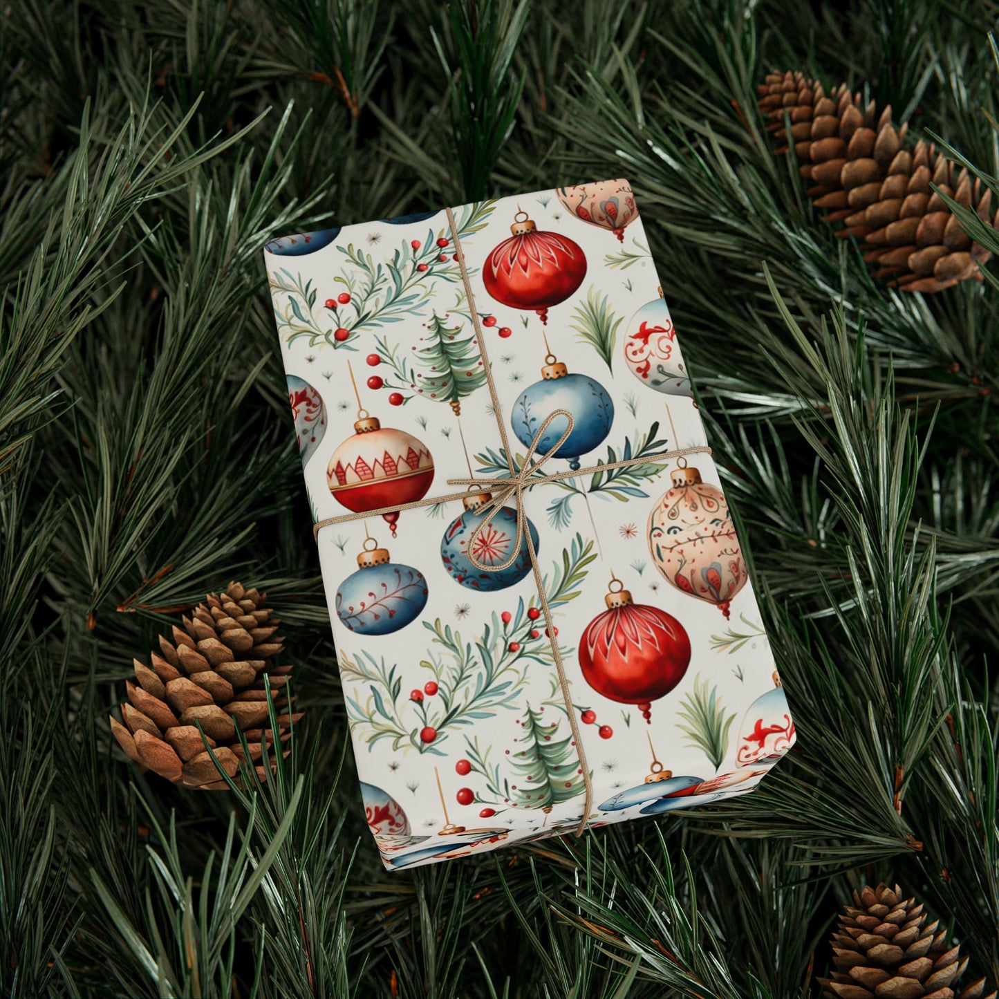 Christmas Gift Wrapping Paper Ornament Holiday Wrapping Paper Christmas Gift Wrapping Paper Christmas Ornament Paper