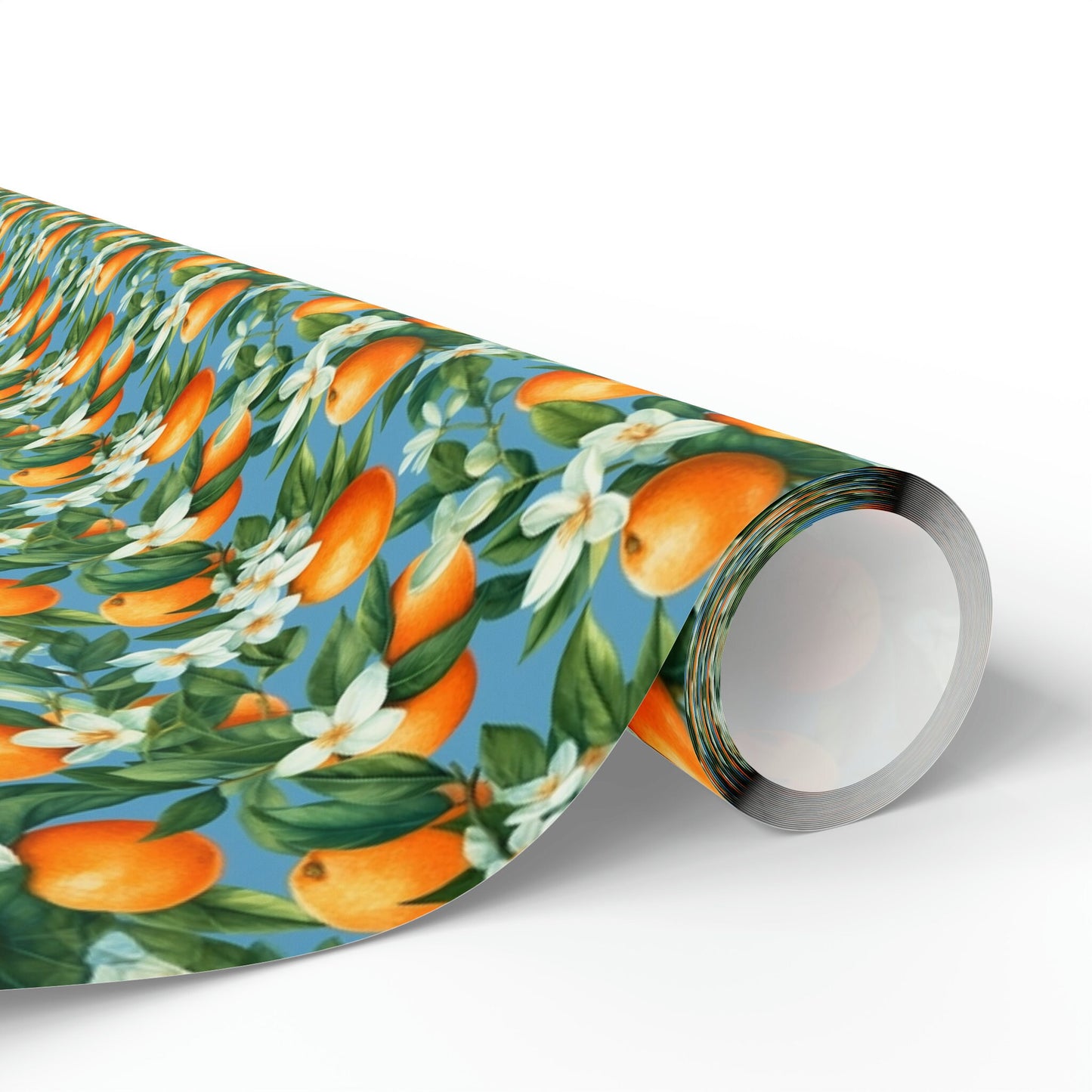 Citrus Wrapping Paper Orange Blossom Gift Wrap