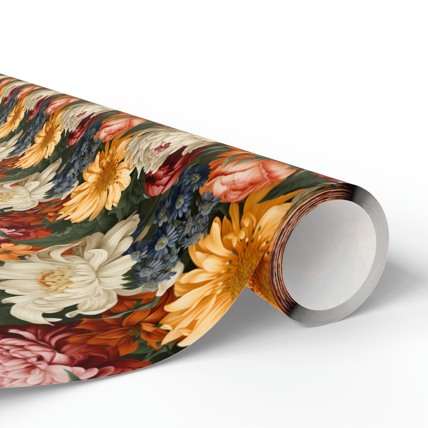 Flower Gift Wrapping Paper