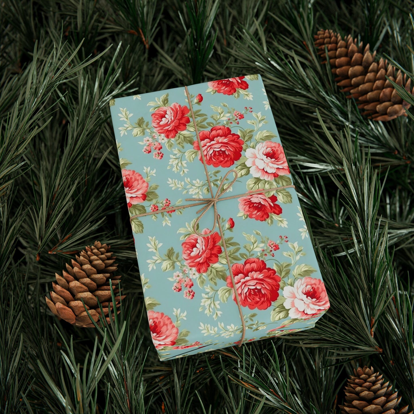 Floral Gift Wrapping Paper