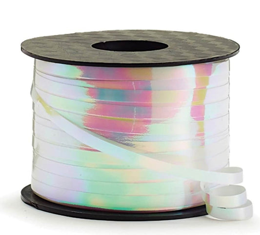 Iridescent Curling Ribbon 3/16 Uncrimped - 250 Yards Gift Wrap Ribbon