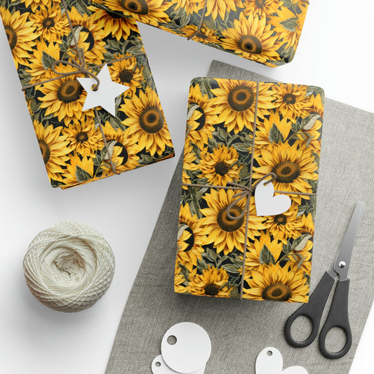 Sunflower Gift Wrapping Paper