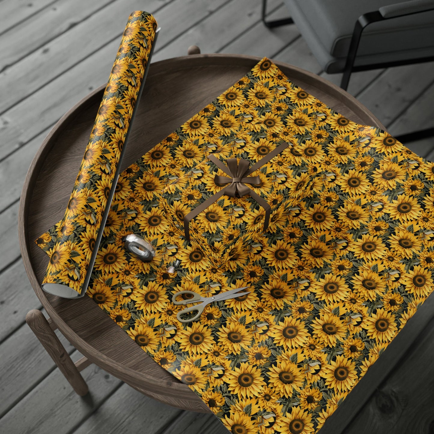 Sunflower Gift Wrapping Paper