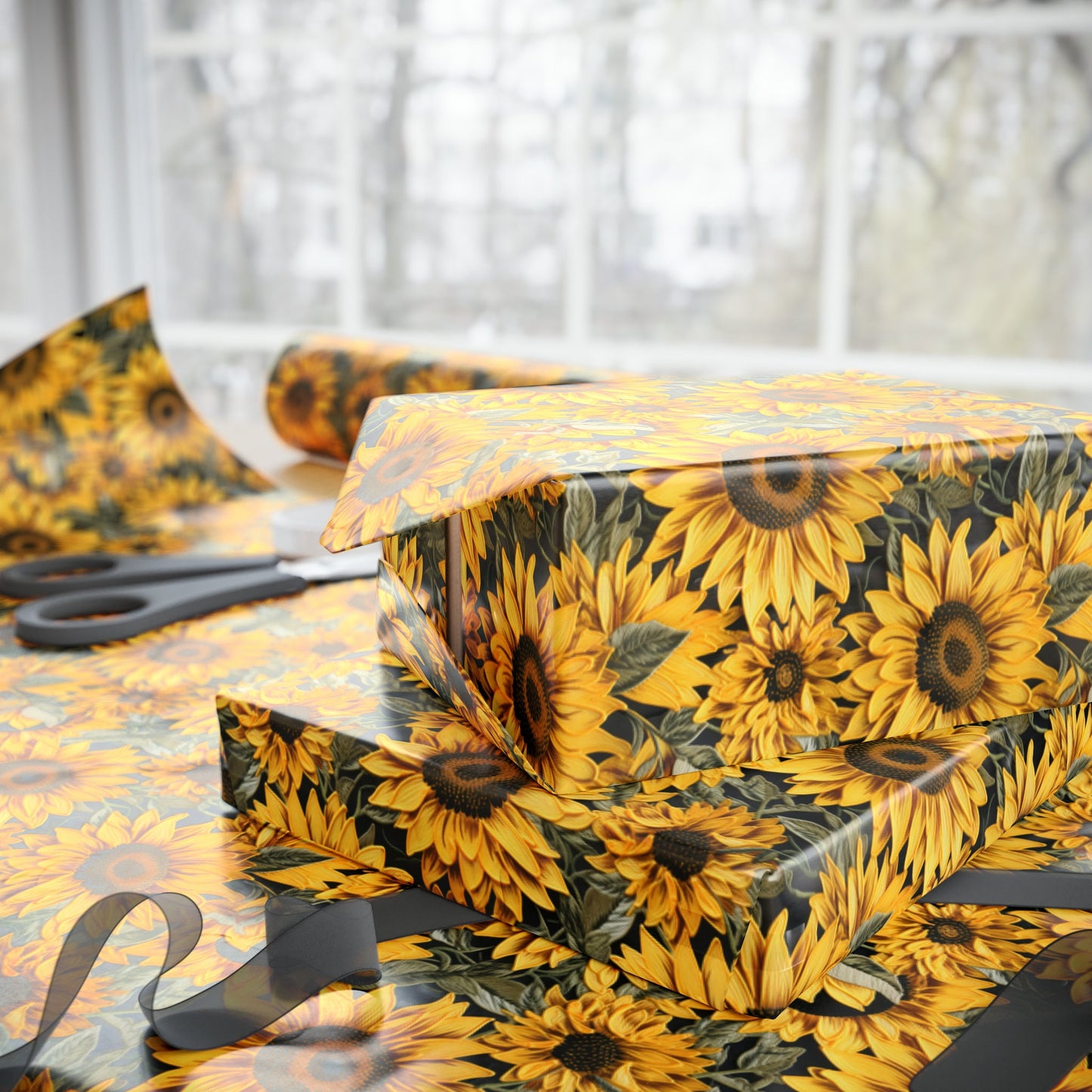 Sunflower Gift Wrapping Paper