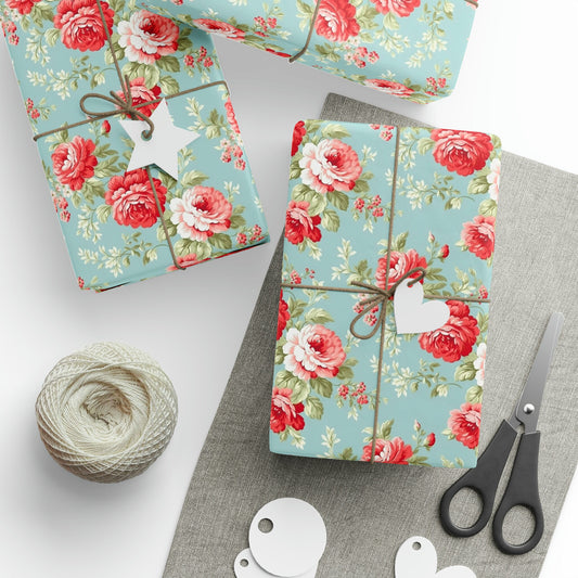 Floral Gift Wrapping Paper