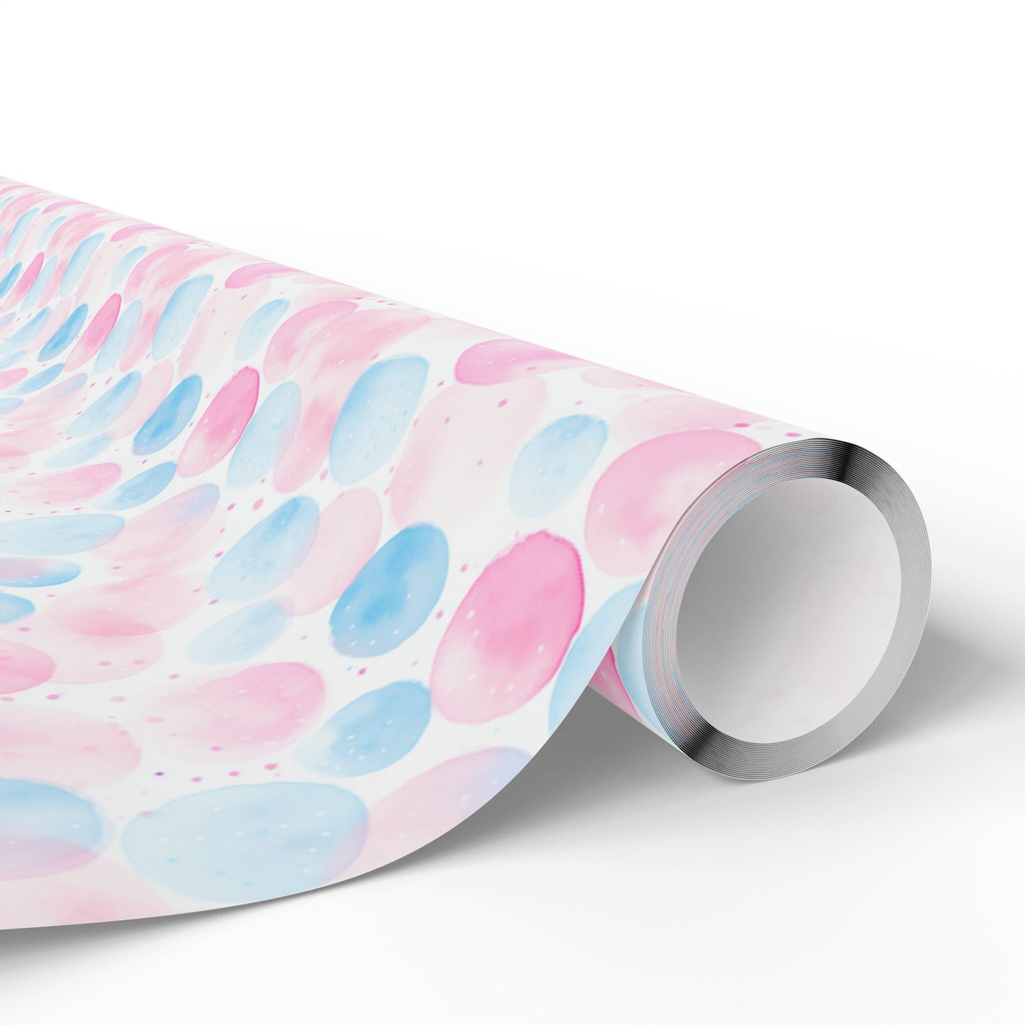 Watercolor Bubble Baby Shower Gift Wrapping Paper