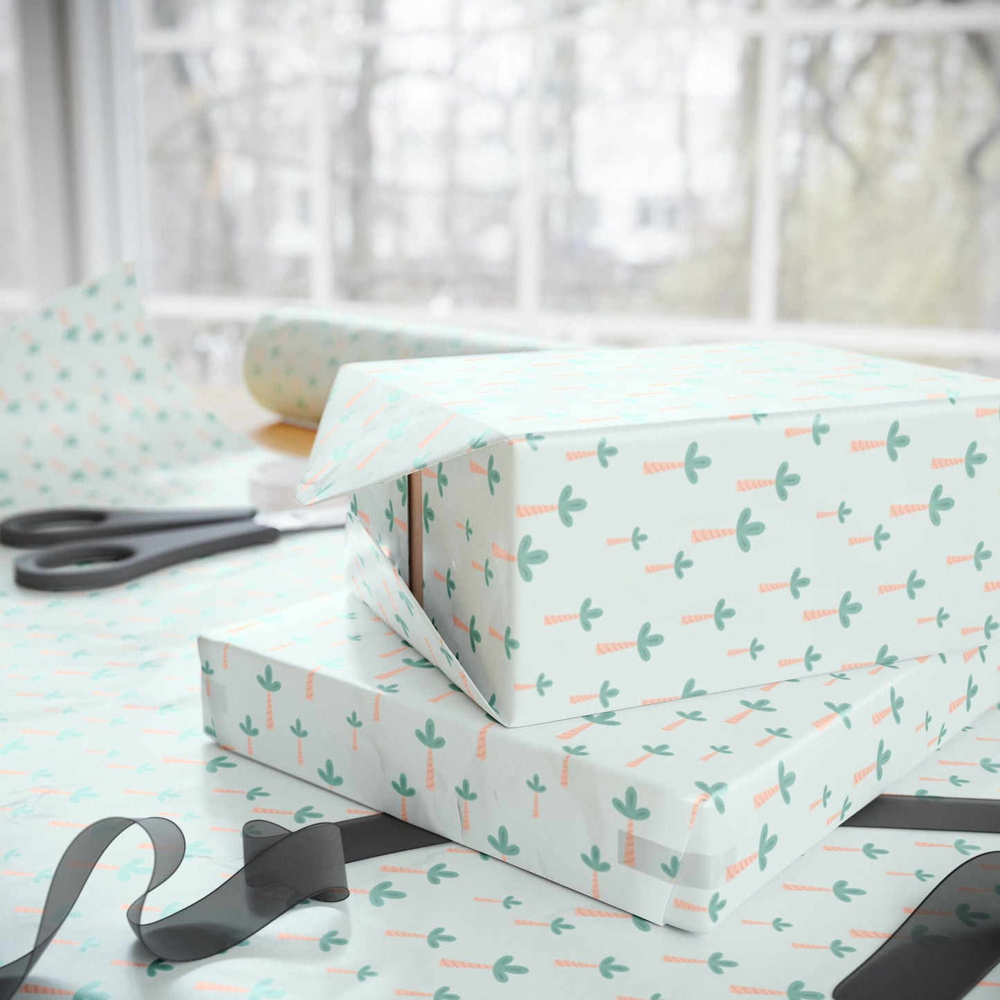 Palm Tree Gift Wrapping Paper